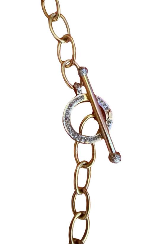  The Woods Fine Jewelry 목걸이/팬던트 더 우즈 파인 주얼리 V939 B 원형 고리 체인 22인치 목걸이 (황동) - OTHER BRANDS