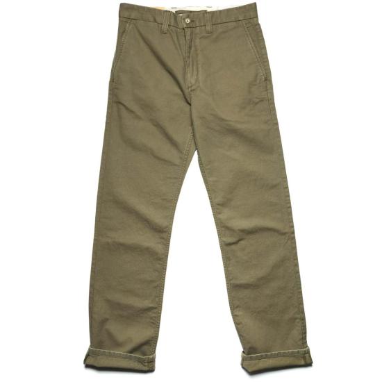  프리노트 클로스 치노 팬츠 데크 팬츠 올리브 - FREENOTE CLOTH