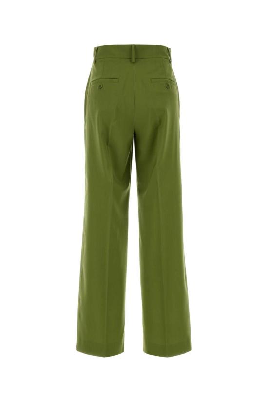 26FW 위켄드막스마라 스트레이트 팬츠 2625136061600 007 Green - WEEKEND MAX MARA