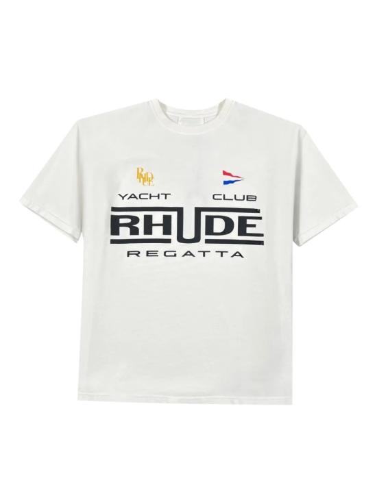 26SS 루드 반팔 티셔츠 RHPS26TT05012 6004 VINTAGE WHITE BLACK GREEN