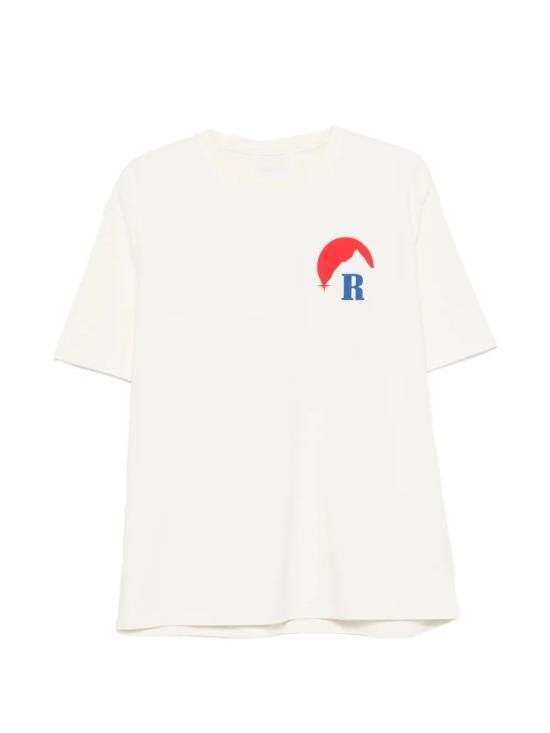26SS 루드 반팔 티셔츠 RHPS26TT18012 6010 VINTAGE WHITE RED BLUE