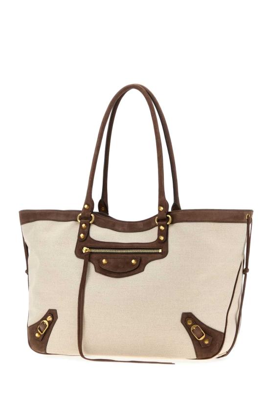 26FW 발렌시아가 토트백 8664682ACO5 9223 Beige o Tan - BALENCIAGA