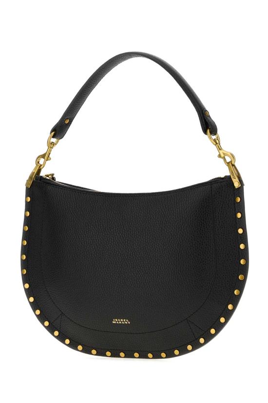 26FW 이자벨마랑 오스칸 호보 지퍼백 BF0066FAC3C22M 01BK Black - ISABEL MARANT