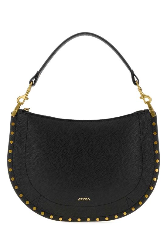 26FW 이자벨마랑 오스칸 호보 지퍼백 BF0066FAC3C22M 01BK Black