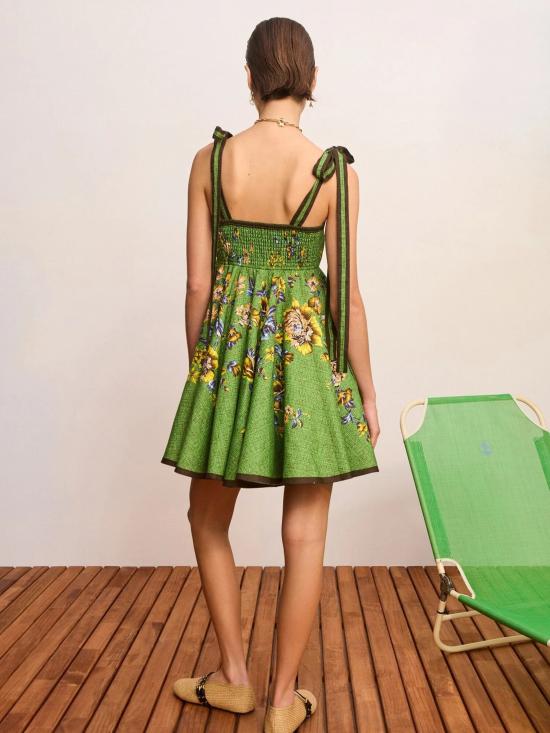26FW 알레메 미디 원피스 7308D GREEN Verde - ALEMAIS