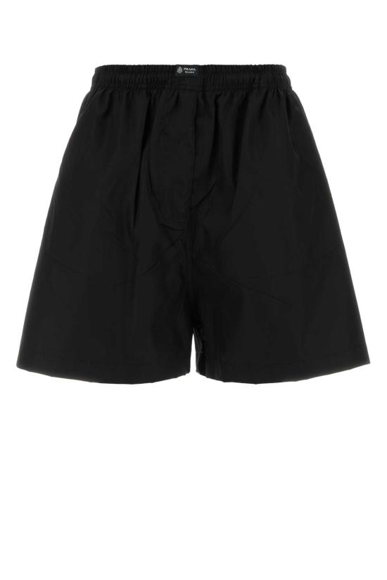 26FW 프라다 블랙 리나일론 쇼츠 22H953SOOO1WQ8 F0002 Black