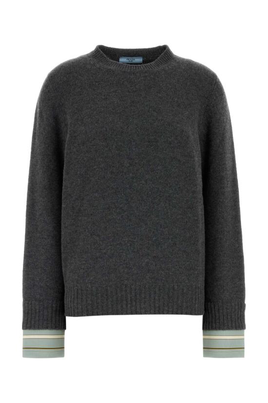 26FW 프라다 스웨터 P24F3VSOOO6339 F0480 Grey