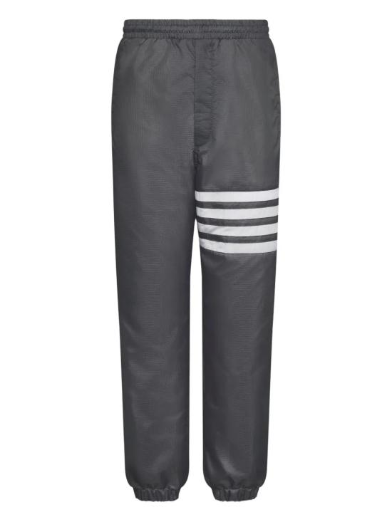 26SS 톰브라운 샤이니 립스탑 4바 트랙 팬츠 MTU349C F1095025 DARK GREY