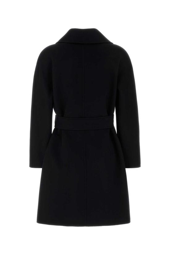 26FW 막스마라 스튜디오 코트 2626016031600 007 Black - MAX MARA STUDIO