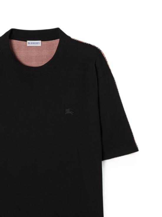 26FW 버버리 반팔 티셔츠 8127608 A1189 Nero - BURBERRY