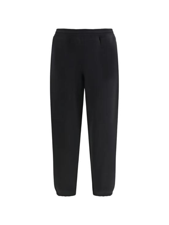 26SS 버버리 체크 커시브 로고 코튼 티셔츠 8119082 A1189 BLACK