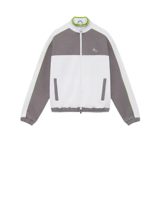 26SS 카사블랑카 자켓 M SP26 JTP 454 01 GREY WHITE