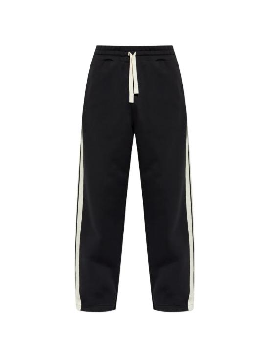 26SS 팜앤젤스 트레이닝/조거 팬츠 PMCH02OS26FLE001 1003 BLACK OFF WHITE