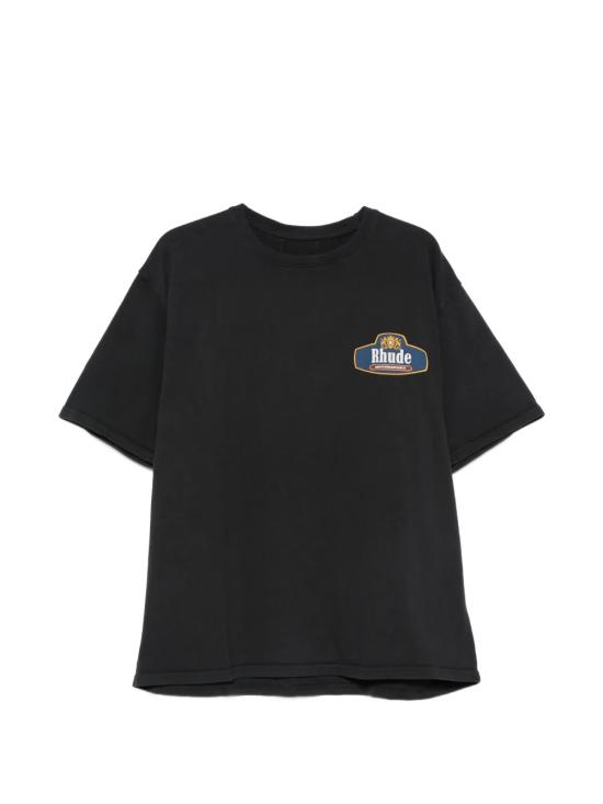 26SS 루드 반팔 티셔츠 RHSS26TT04012 6189 VINTAGE BLACK NAVY