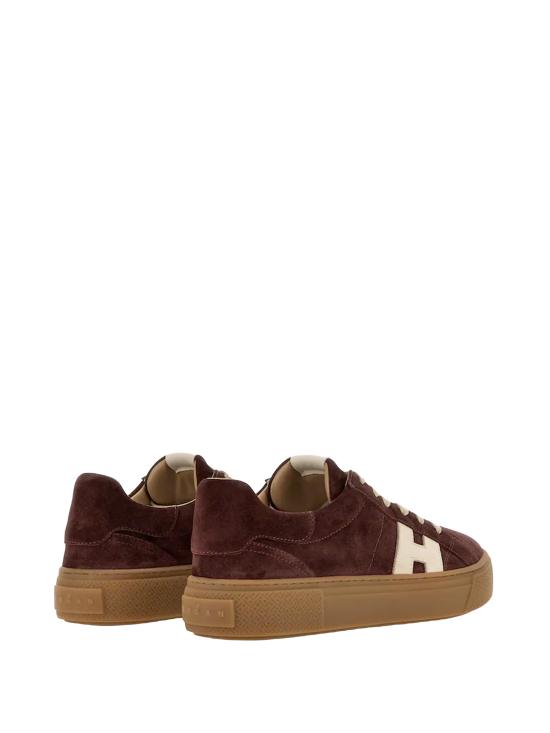 26FW 호간 스니커즈 HXM7050GF10 UHT0FD8 BURGUNDY - HOGAN