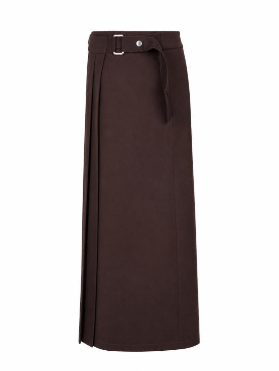 26FW 파로쉬 롱 스커트 D621213LILIUXY26 086 TESTA DI MORO - PAROSH