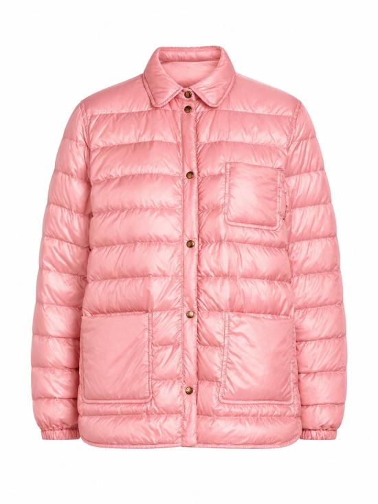 26FW 몽클레어 숏패딩 L20931A00023597YG 500 LIGHT PINK