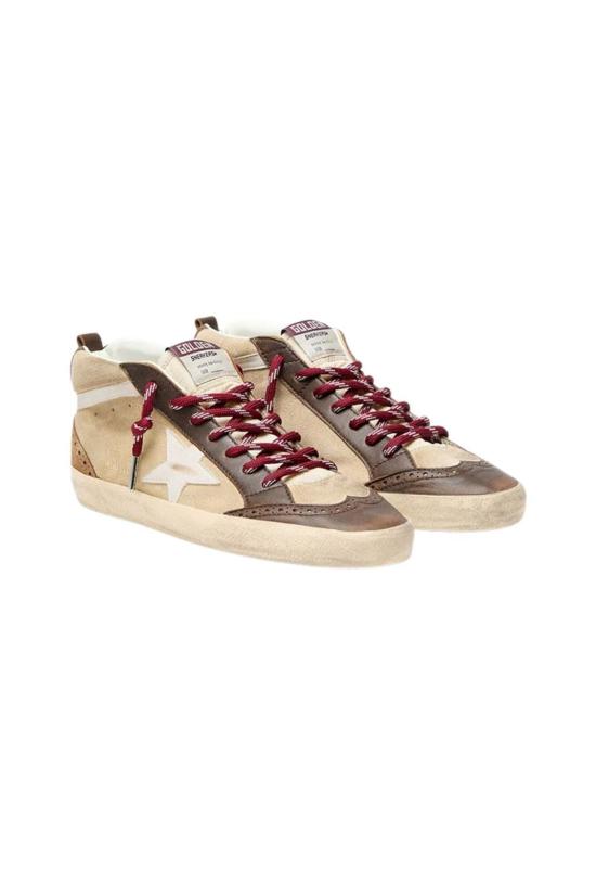  골든구스 스니커즈 골든 구스 미드스타 - GOLDEN GOOSE