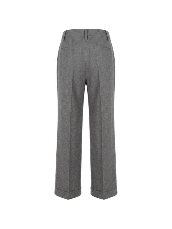26FW 브루넬로 쿠치넬리 스트레이트 팬츠 MB162P8492 C032 Grigio medio - BRUNELLO CUCINELLI