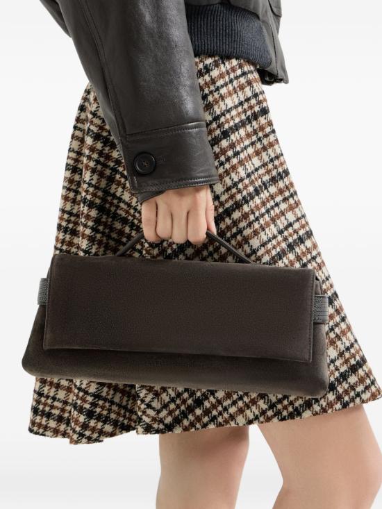 26FW 브루넬로 쿠치넬리 토트백 MBDLB2815 C9795 Pepe - BRUNELLO CUCINELLI