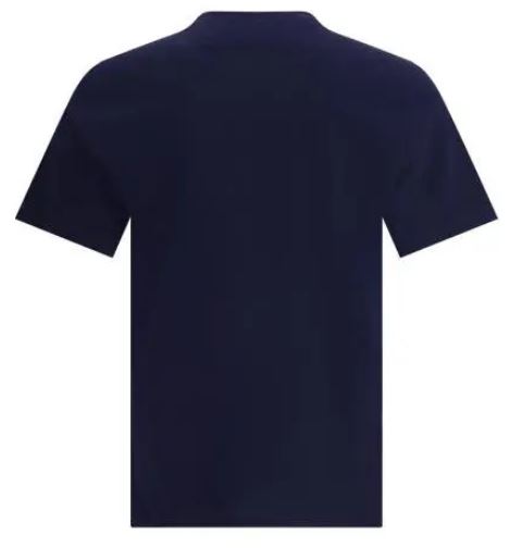  브루넬로 쿠치넬리 코튼 저지 크루넥 티셔츠 M0B138440 CD325 COBALTO - BRUNELLO CUCINELLI