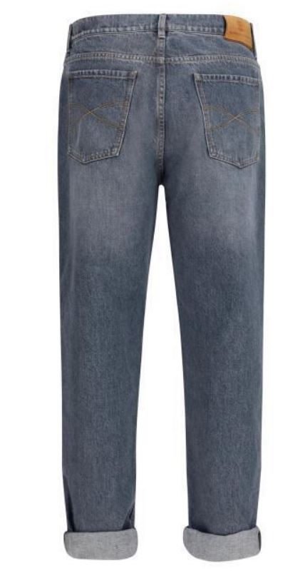 26FW 브루넬로 쿠치넬리 데님 팬츠 M229PO2090 C1473 Grigio - BRUNELLO CUCINELLI