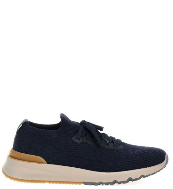  브루넬로 쿠치넬리 스니커즈 MZUWLBO253 CEG72 Navy