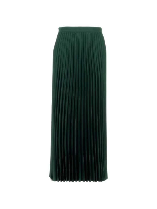 26FW 위켄드막스마라 롱 스커트 2625106031600 WKDNICCHIA011 Verde scuro