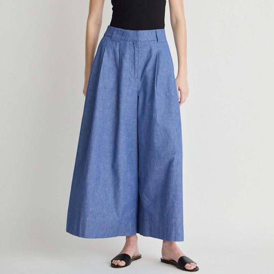  어피스 어파트 팔라초 팬츠 Apiece Apart Elan Midrise Palazzo Pant