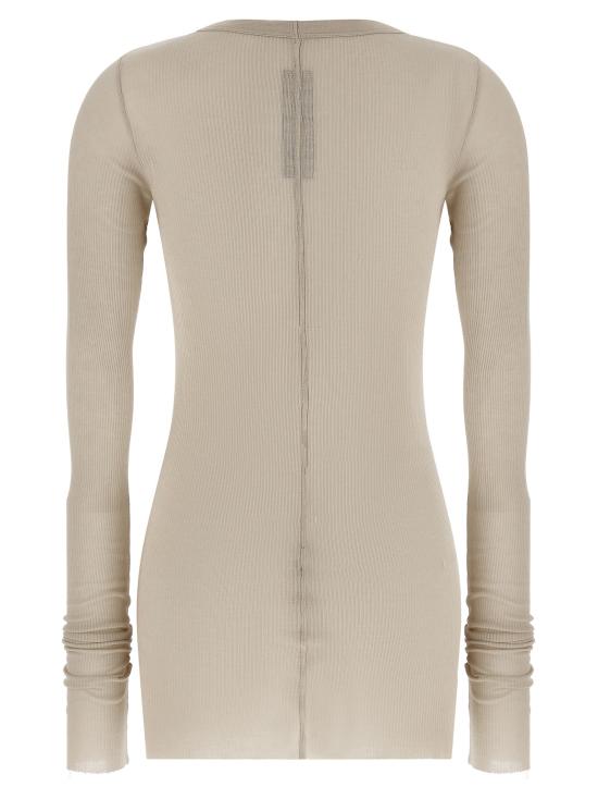26FW 릭 오웬스 긴팔 티셔츠 RP02F5202RC64 Beige - RICK OWENS