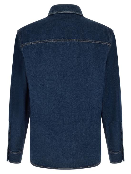 26FW 발렌티노 가라바니 데님 셔츠 V3DB13XBKP558 Blue - VALENTINO GARAVANI
