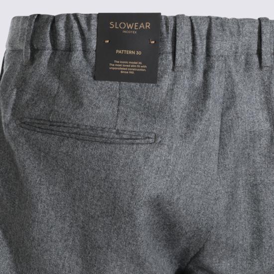 26FW 인코텍스 수트 팬츠 1W0084 1037C900 Light grey - INCOTEX
