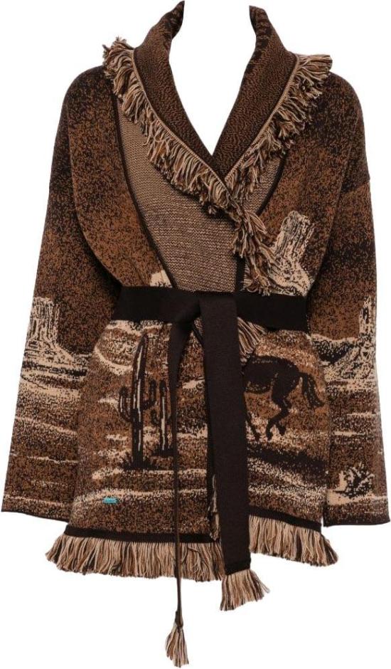 26FW 알라누이 가디건 LWHB064E26KNI0256064 BROWN