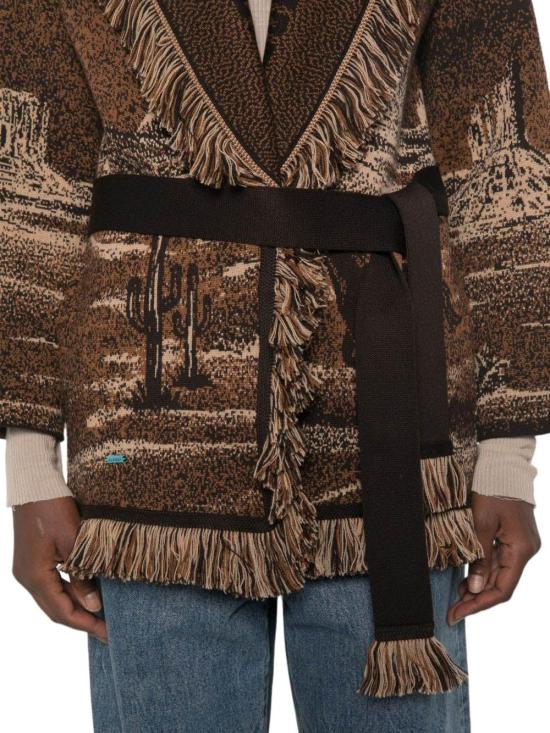 26FW 알라누이 가디건 LWHB064E26KNI0256064 BROWN - ALANUI