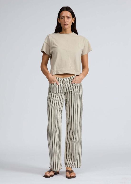  랙앤본 스트레이트 팬츠 Rag & Bone 울트라 페더웨이트 린넨 캠