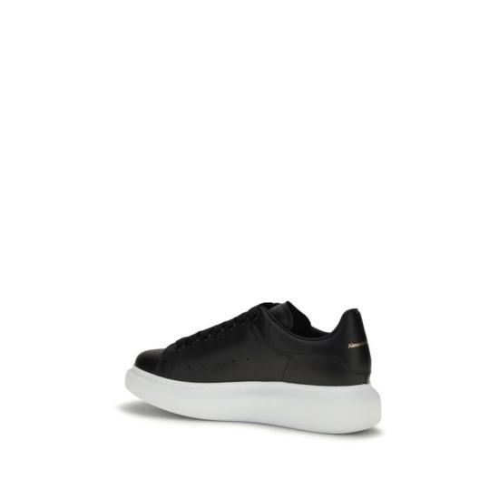  알렉산더 맥퀸 스니커즈 송아지 가죽 보스 타우러스 플랫폼  블랙 - ALEXANDER MCQUEEN