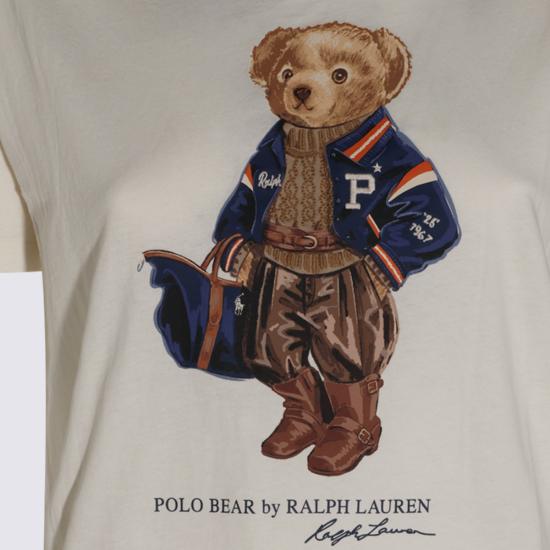 26FW 폴로 랄프로렌 반팔 티셔츠 211B17774 001 WARM WHITE - POLO RALPH LAUREN