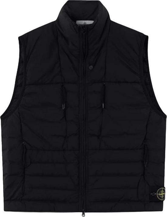 26FW 스톤 아일랜드 아우터 STONEISLANDL2S15G100011S0183V0029SEAMLESSTUNNELNYLONDOWNTCVESTBLACK