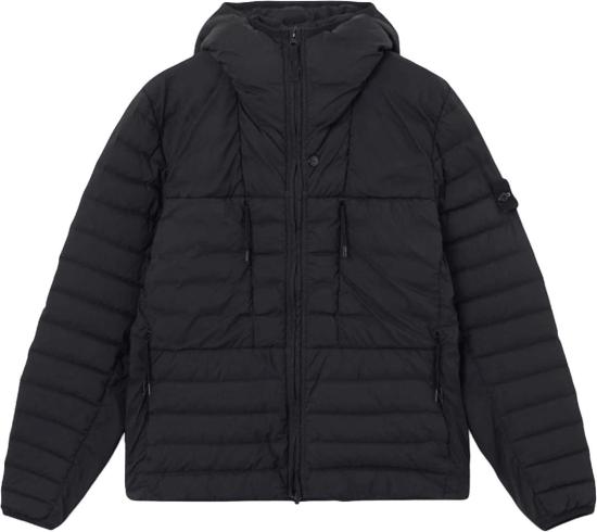 26FW 스톤 아일랜드 코트 STONEISLANDL2S154100107S0183V0029SEAMLESSTUNNELNYLONDOWNTCJACKETBLACK