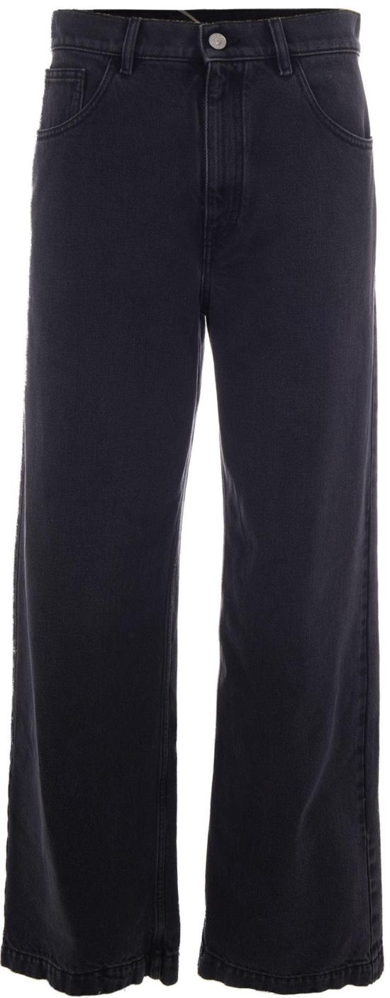 26FW 마르니 스트레이트 팬츠 7288559 BLACK