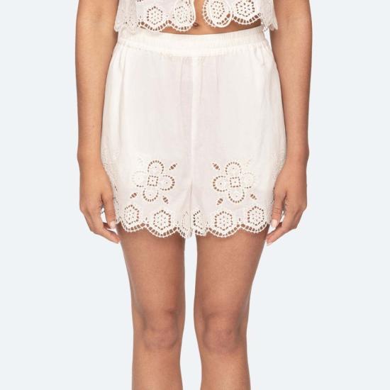  씨뉴욕 숏팬츠 Sea Ny Babette Eyelet Shorts