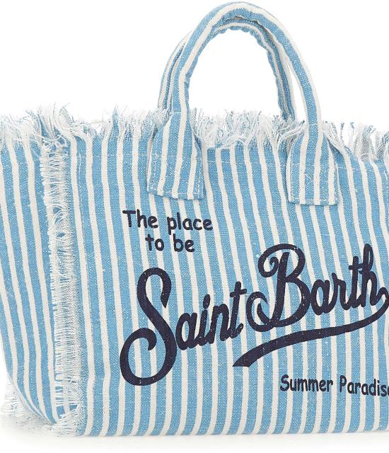 26SS 세인트바쓰 토트백 COL001800398L LICHTBLUE - MC2 SAINT BARTH