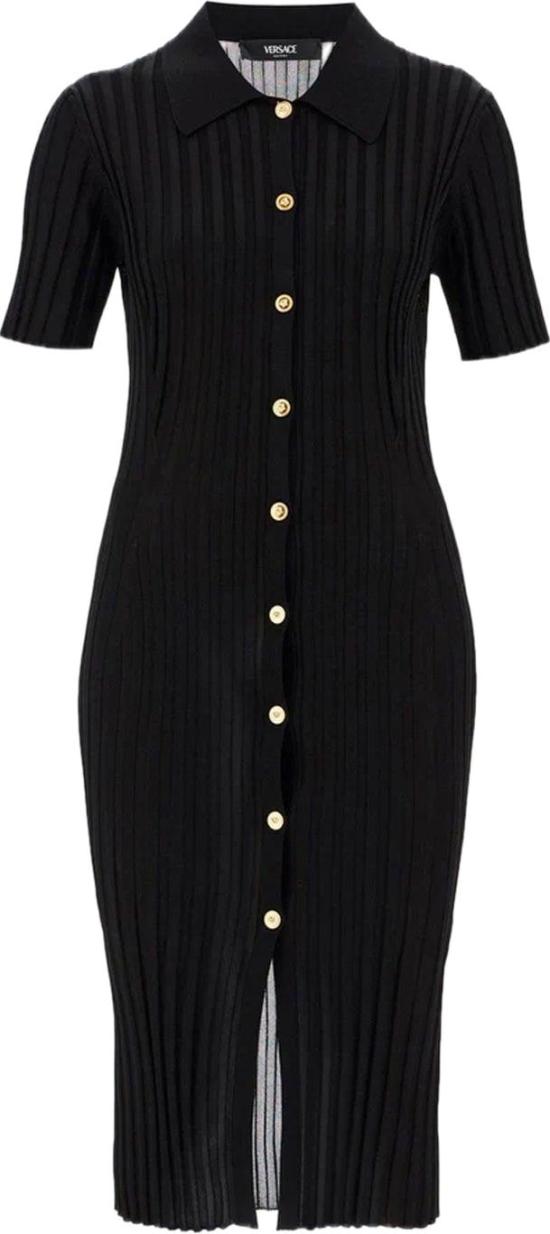  베르사체 미디 원피스 10154551A110581B000 BLACK