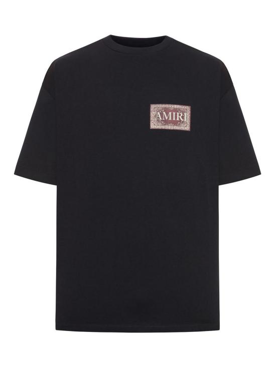25FW 아미리 반팔 티셔츠 AMTOJR1063001 Black