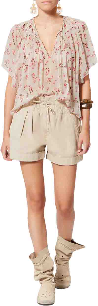 26SS 이자벨마랑 네슬리아 블라우스 26PHT0613FBD1J08E90BE BEIGE - ISABEL MARANT