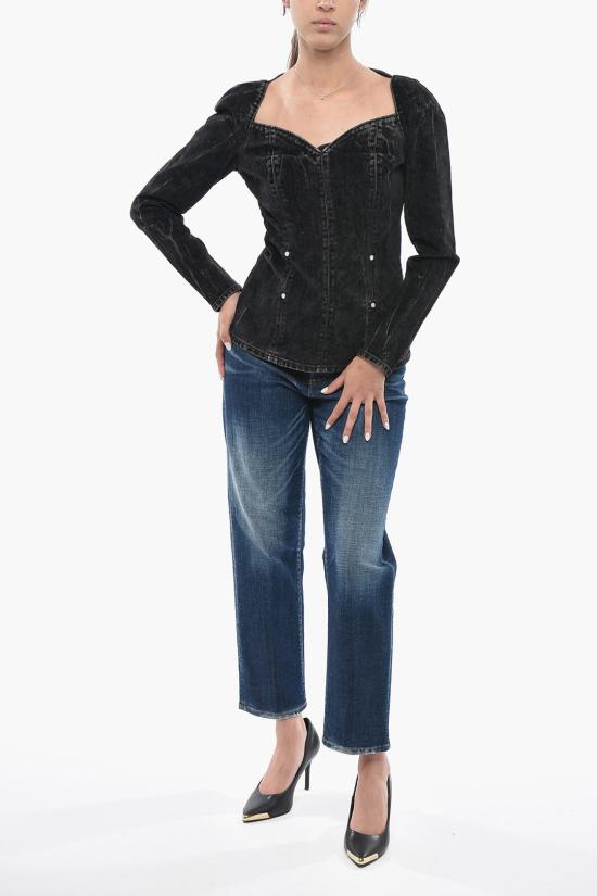  스텔라 맥카트니 블라우스 6D00853SPH051082 Black - STELLA MCCARTNEY