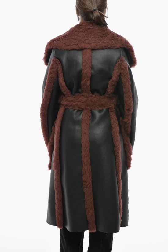  스텔라 맥카트니 코트 6600193AU9501023 Marrone Nero - STELLA MCCARTNEY