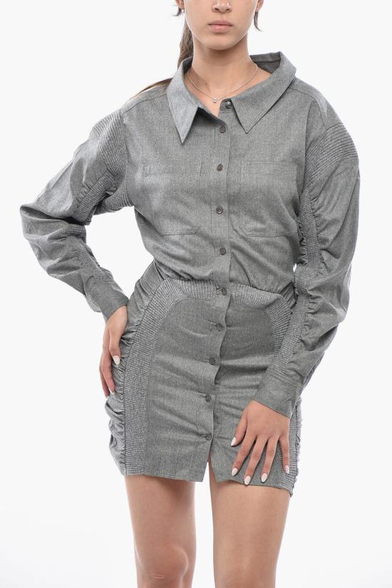  스텔라 맥카트니 숏 원피스 604078SNB531264 Gray - STELLA MCCARTNEY