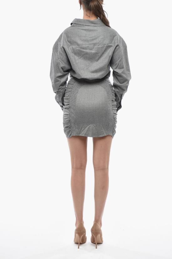  스텔라 맥카트니 숏 원피스 604078SNB531264 Gray - STELLA MCCARTNEY