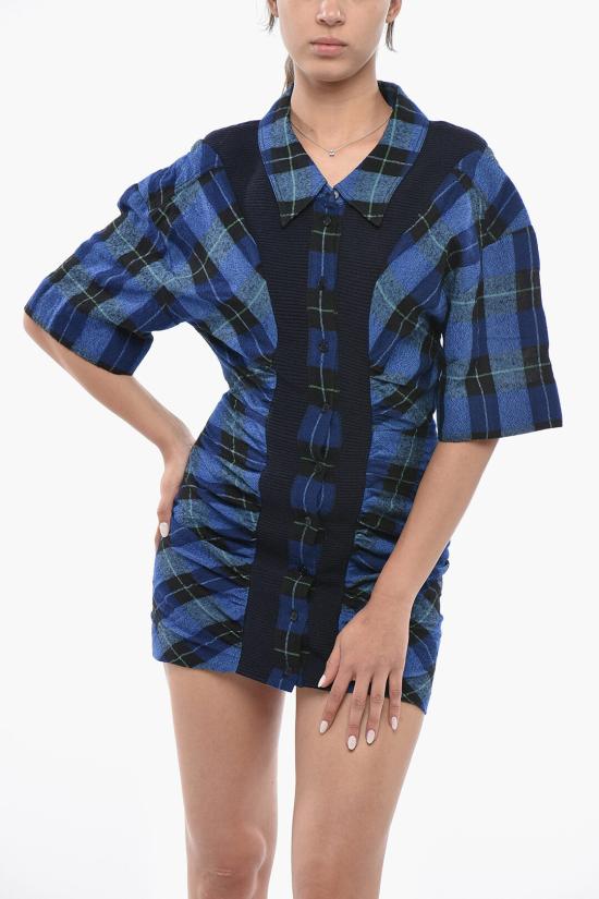  스텔라 맥카트니 숏 원피스 603889SSA518525 Blu Nero - STELLA MCCARTNEY